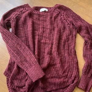 Pink Republic Maroon Sweater